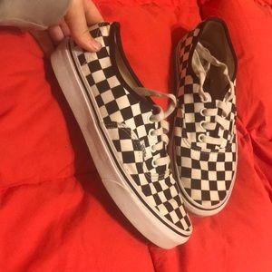 Vans checkered